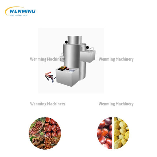 Chestnut Skin Removing Machine