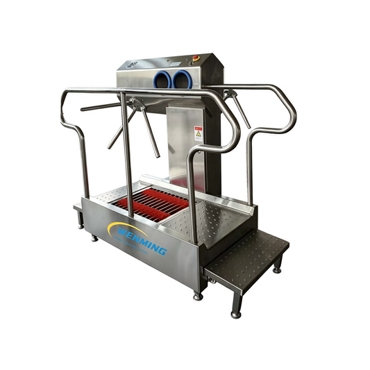 Boot Washing & Hand Disinfection Station