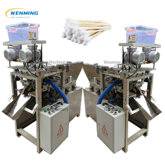 Cotton Swab Manufacturing Machine