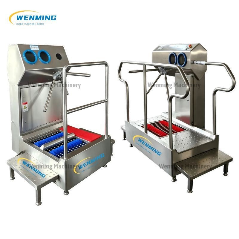 Boot Washing & Hand Disinfection Station