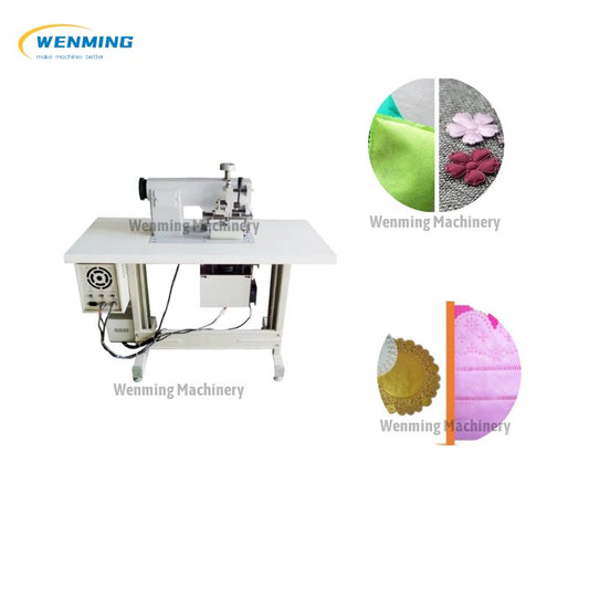 Ultrasonic fabric cutting machine