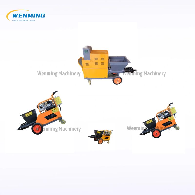 Cement Multifunctional Interior Decoration Wall Plastering Machine