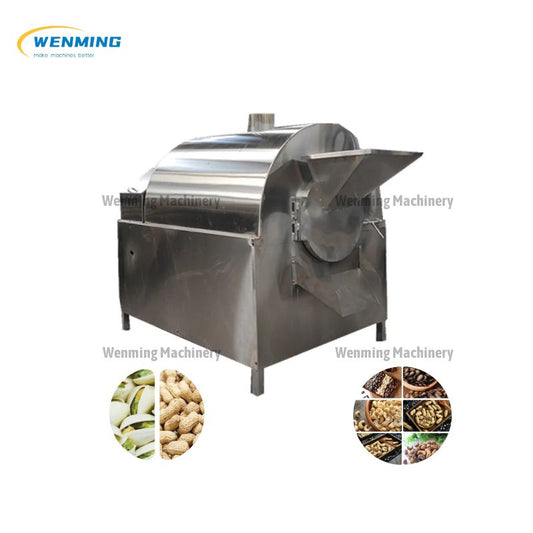 Nut Rotary Roaster Machine