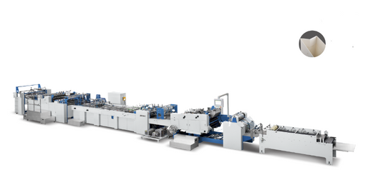 Single Fully Automatic Handbag Paper Bag Making Machine