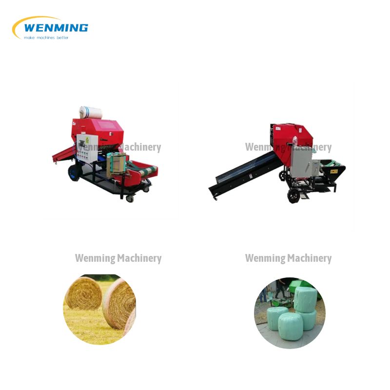 Straw Hay Bale Pressing Machine