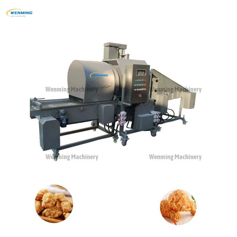 Chicken Roots Roller Breading Machine