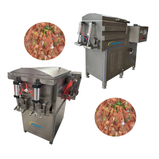 Vacuum Fresh Meat And Vegetable Mixer Machine