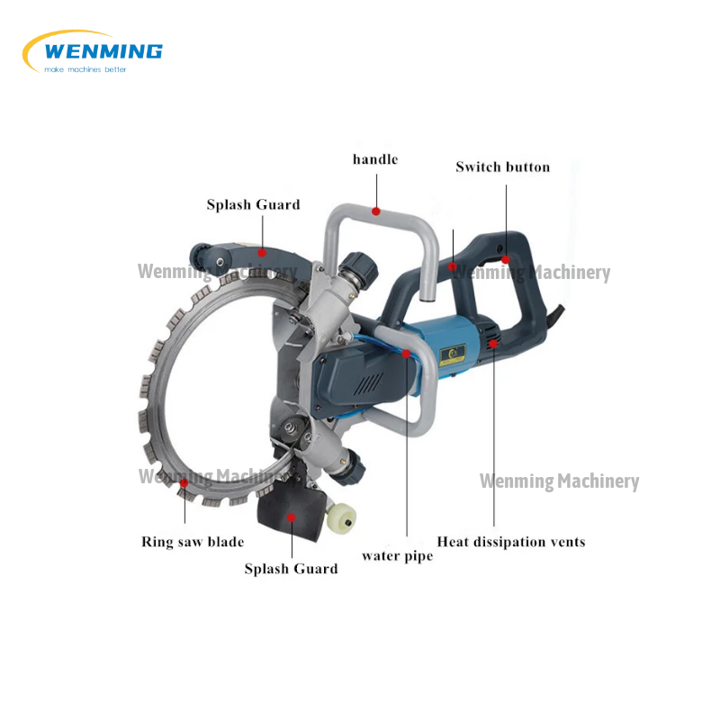 Electric Cutting Concrete Wall With Circular