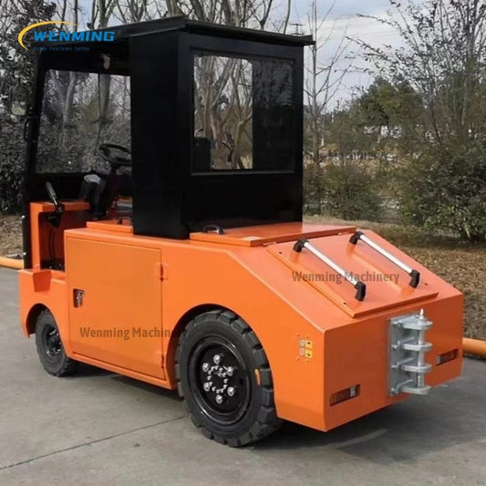 Tow Tractor with Trailer