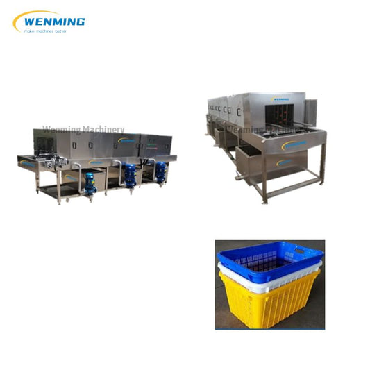 Industrial Automatic Crate Washer