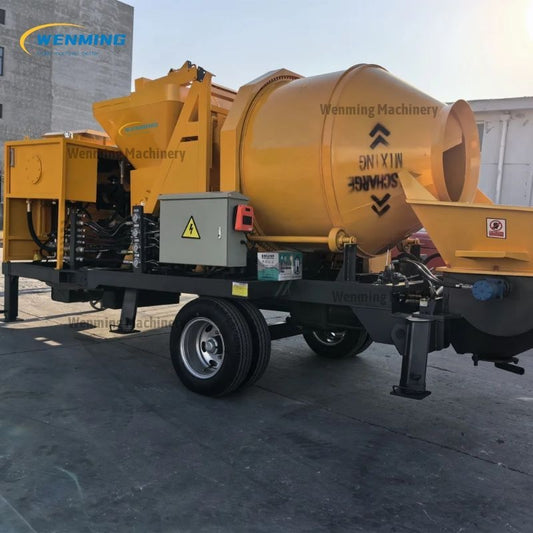 Trailer Concrete Pump Mixer