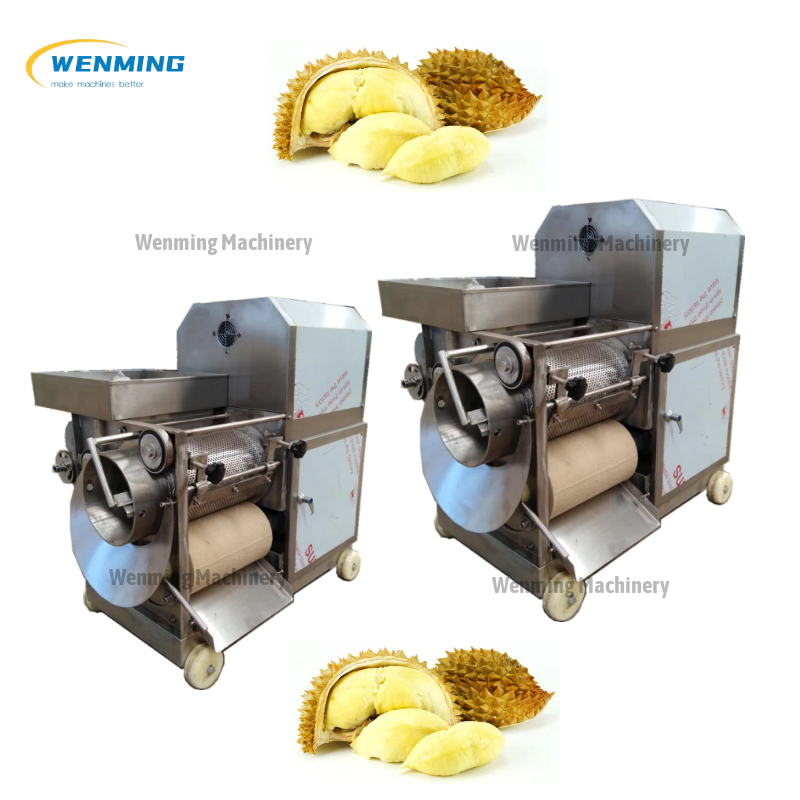 High Quality Automatic Industrial Durian Puree Make Machine Durian Fruit Extractor