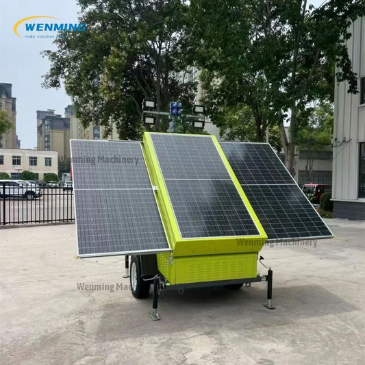 Solar Powered Portable Light Towers