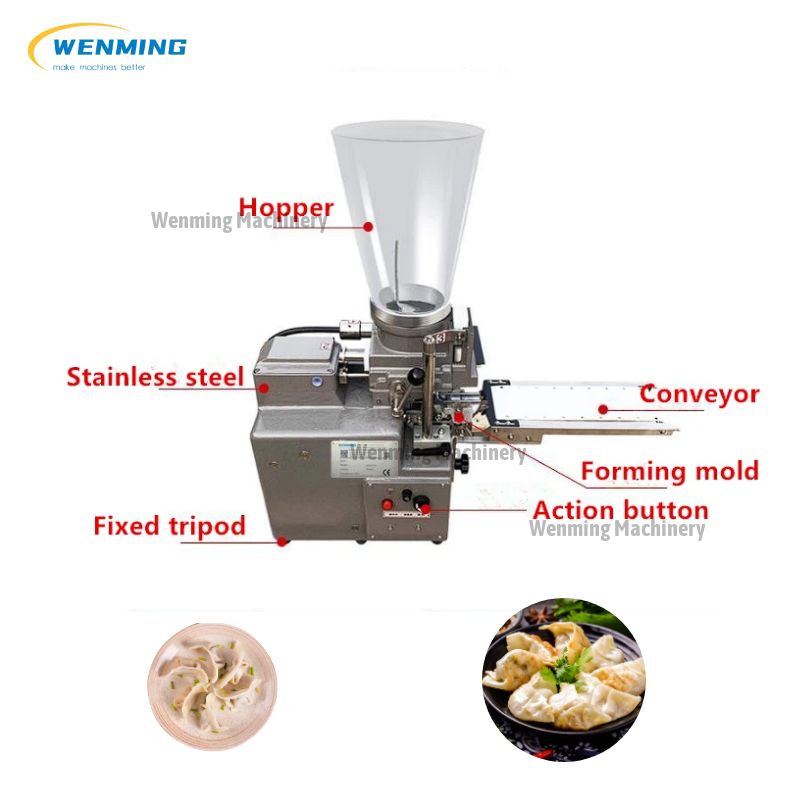 Automatic Commercial Potsticker Maker Machine Stainless Steel – WM machinery