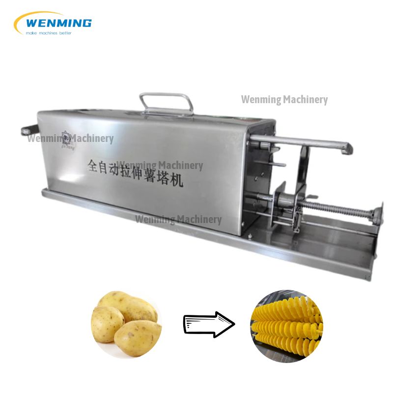 Automatic Potato Twister Machine Potato Chips Slicer Machine – WM