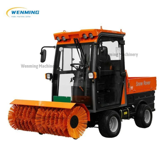snow cleaning machine