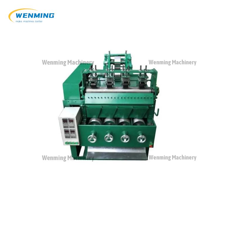 Metal wire cleaning ball forming machine
