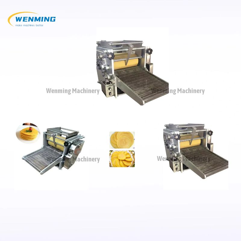 wheat flour tortilla making machine