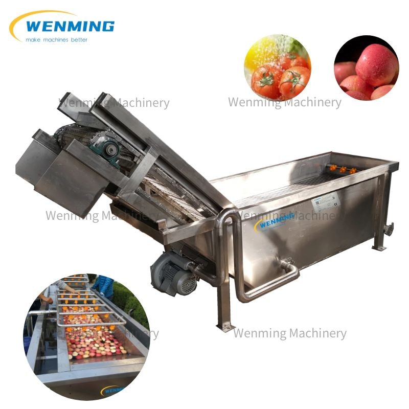 Industrial Fruit and Vegetable Washing Machine For Apple,Spinach