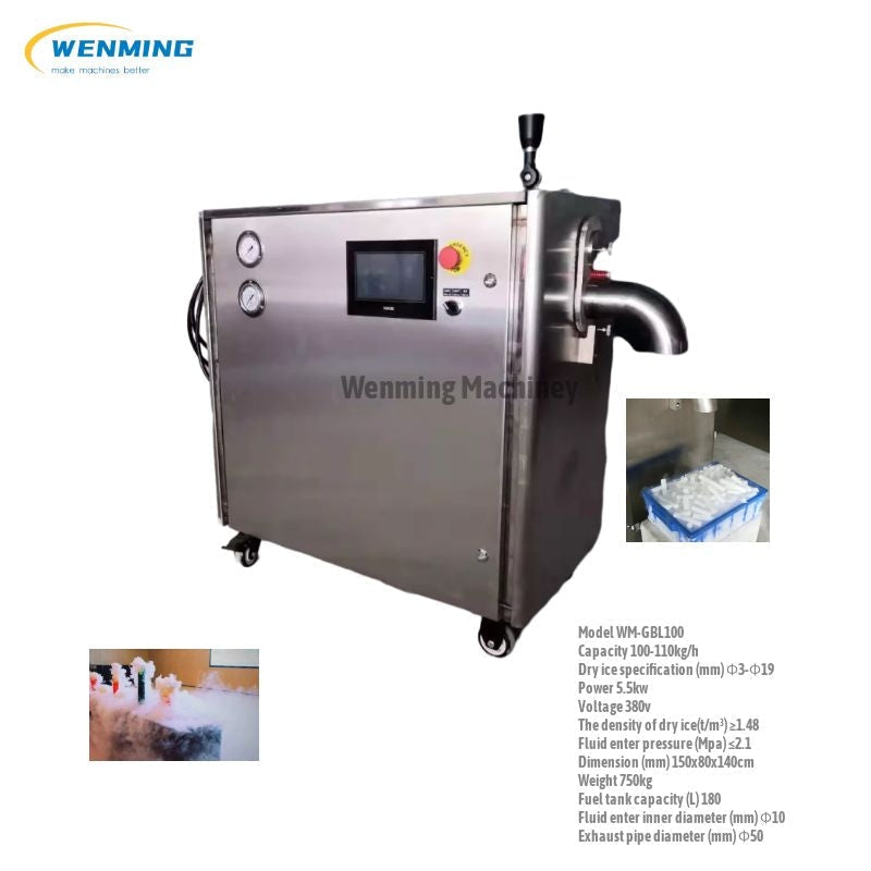 Industrial 500kg/h Dry Ice Machine Price best for sale – WM machinery