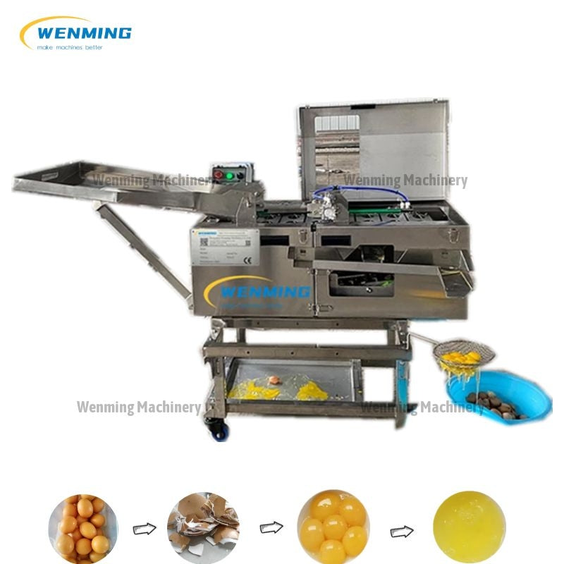 Automatic Egg White Separator Machine egg breaking machine WM machinery