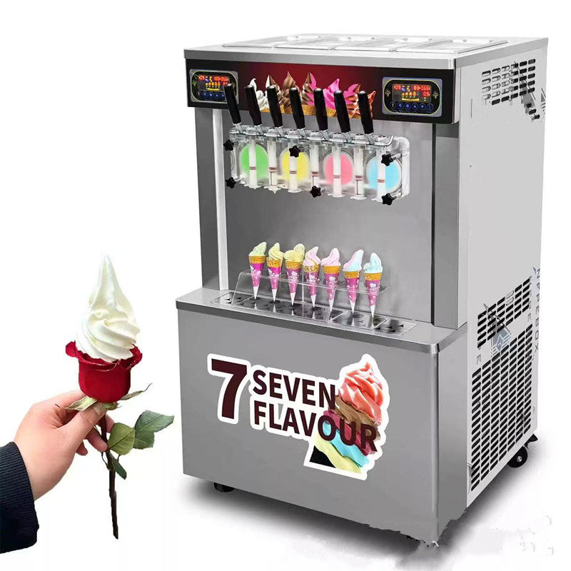 Desktop 5-Color Commercial Ice Cream Machine