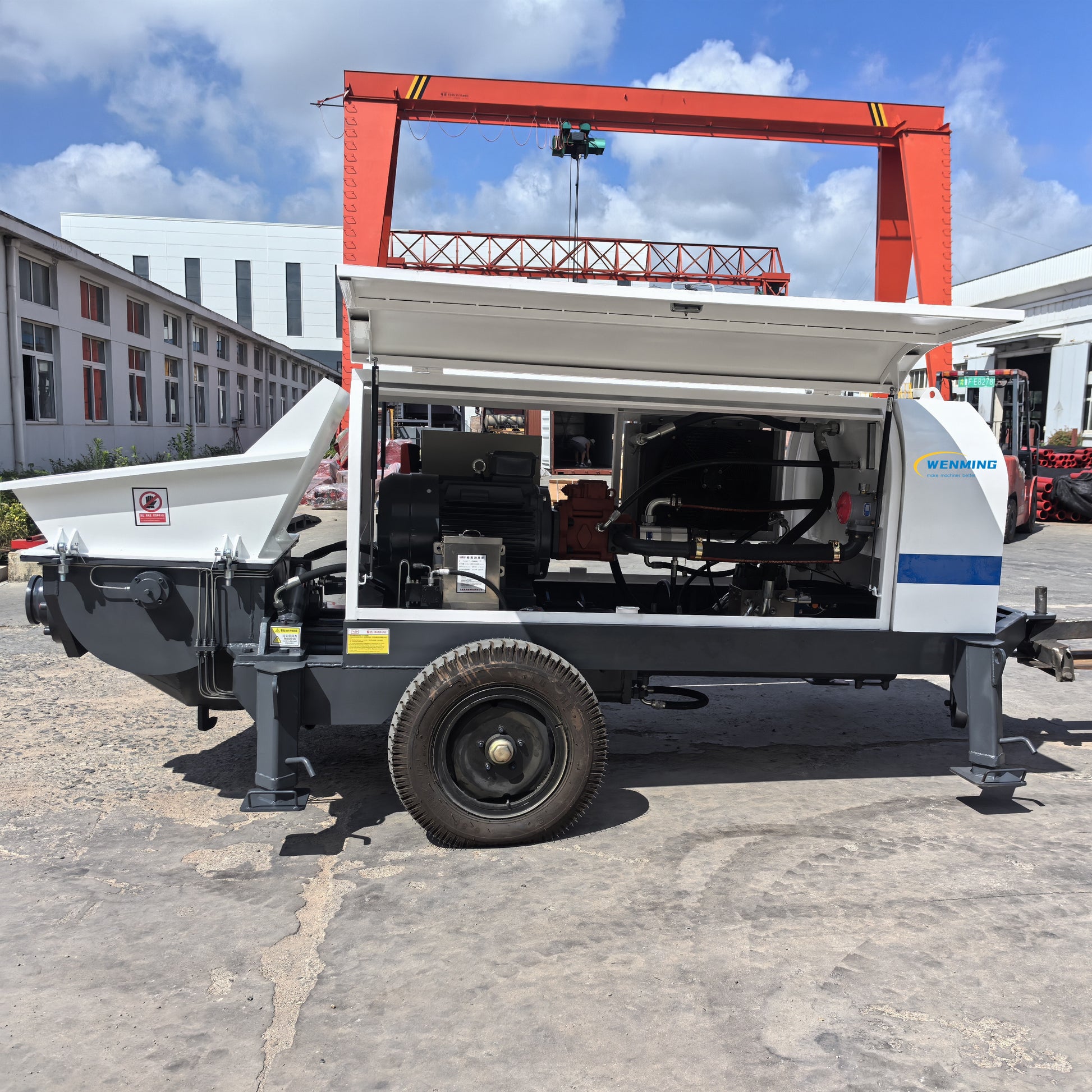 concrete pump electric