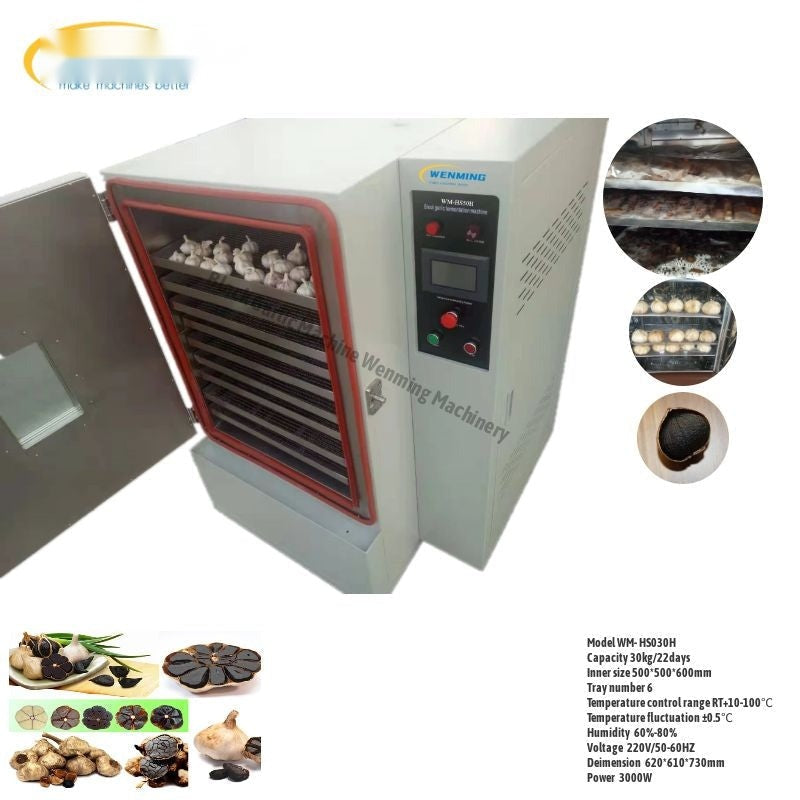 30-400kg/batch Black Garlic Fermenter Machine