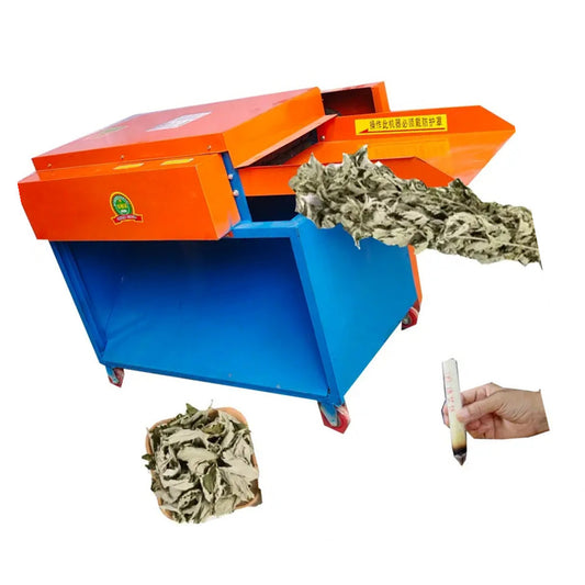 Hemp Leaf Defoliate Stripping Harvesting Machine