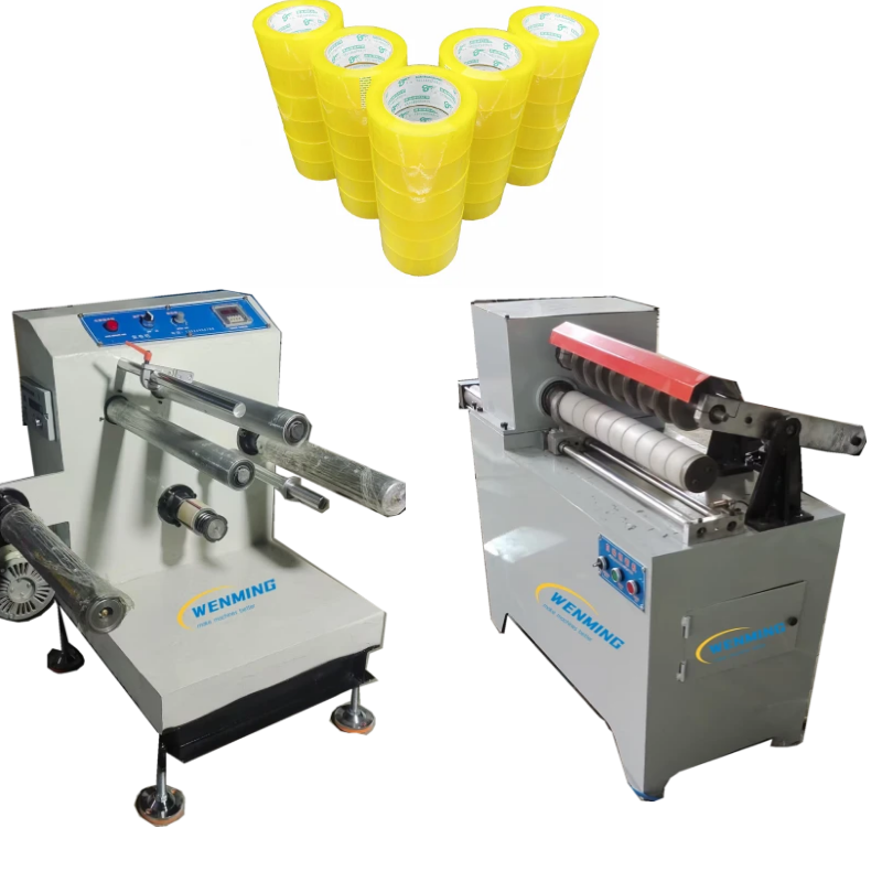 Good Price Automatic OPP Adhesive Packing Tape Slitting Rewinding Mach ...