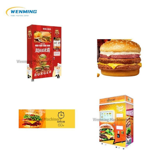 Unmanned Hamburger Vending Machine