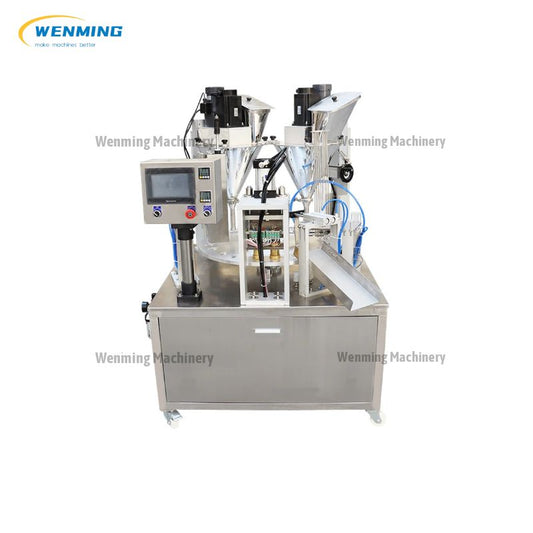 High Efficient Automatic Coffee Capsule Filling Machine