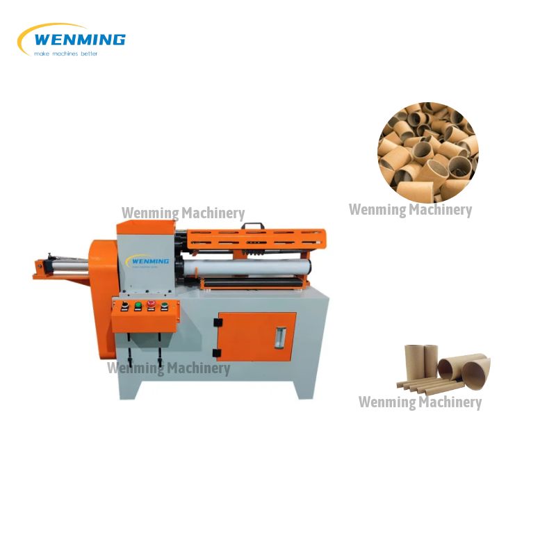 Simple Paper Tube Slitting Machine