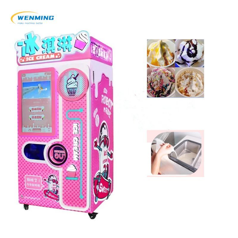 Fully Automatic Ice Cream Vending Machine