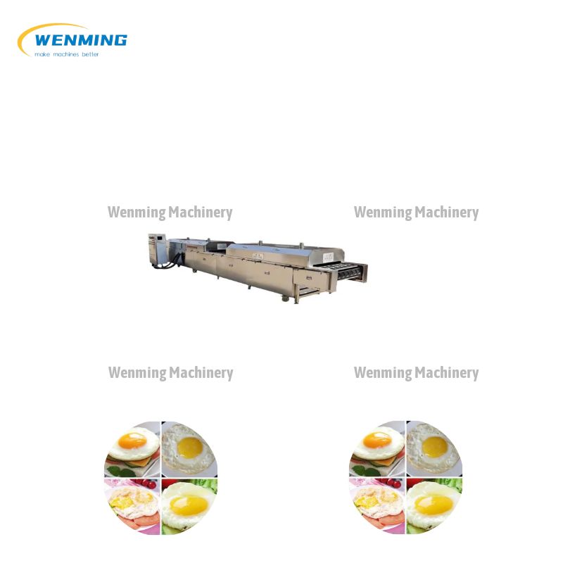 商用自动煎蛋机热销 – WM machinery Automatic egg frying machine