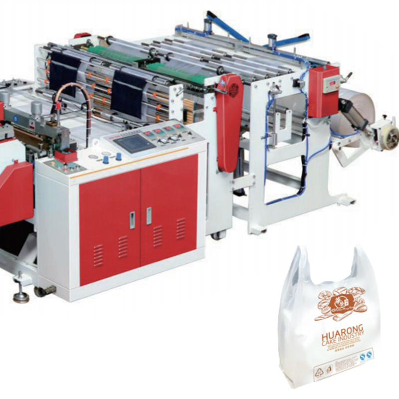 Fully Automatic Vest Bag Making Machine Paper Sack Making Machine