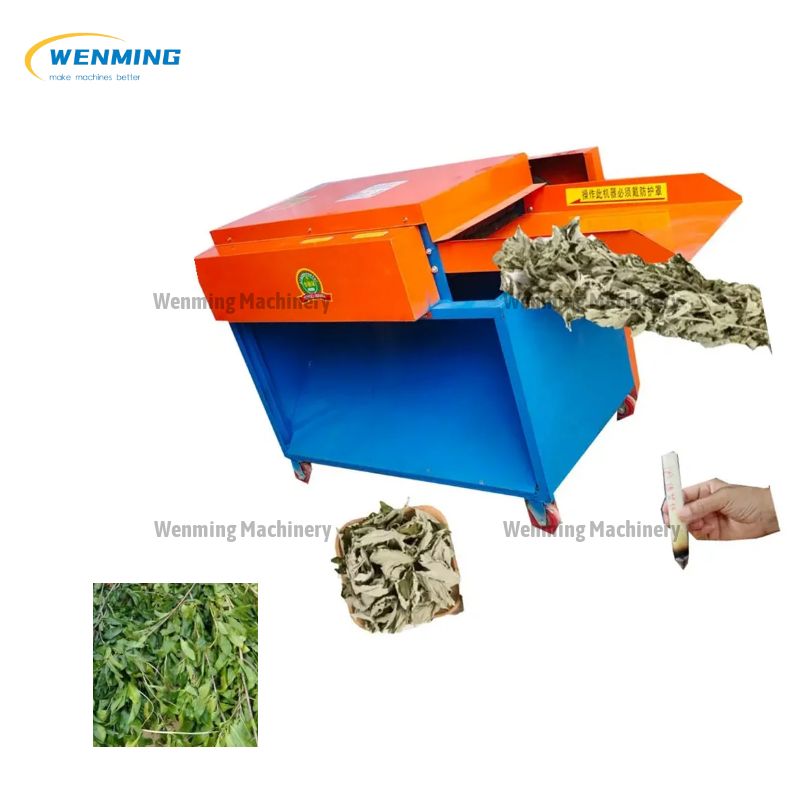 Mulberry leaf defoliation machine