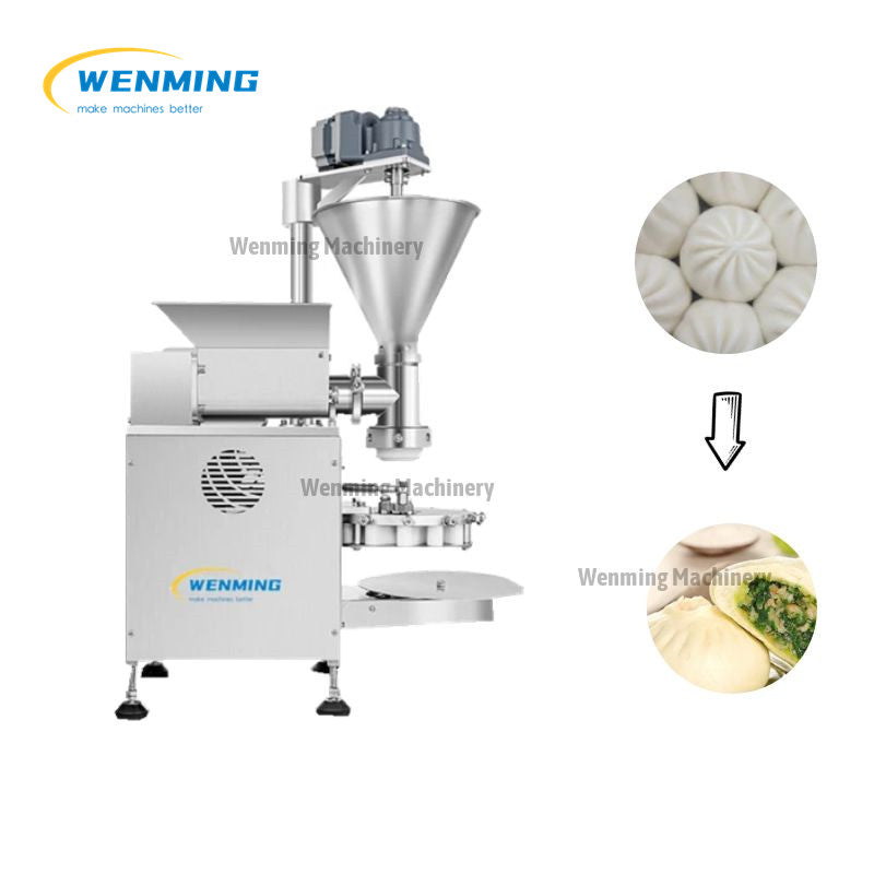 Single Stuffing Bucket Bun Making Machine