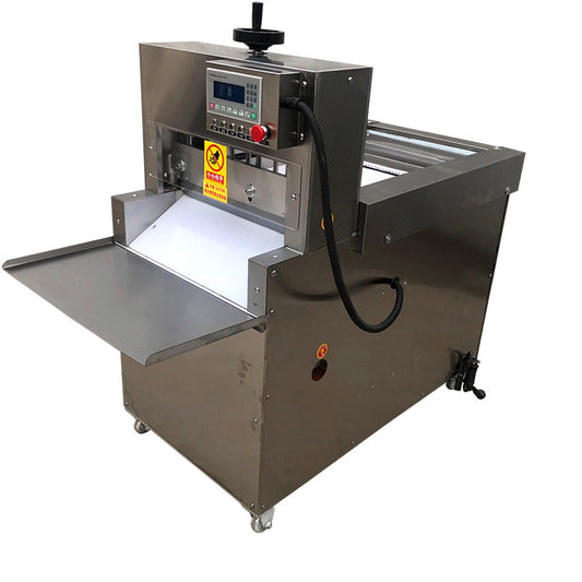 Frozen Black Chicken Roll Cutting Machine 
