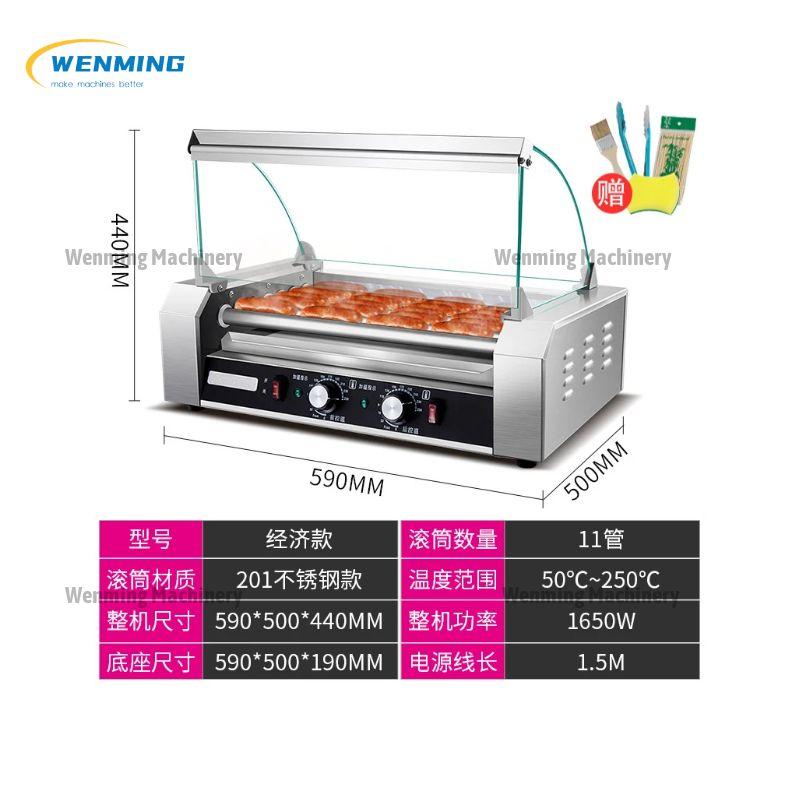 Rotating Sausage Cooker