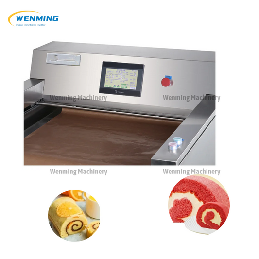 Layer Swiss Roll Cake Making Machine 