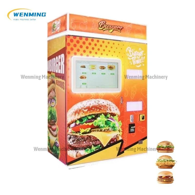 Smart Fast Food Hamburger Vending Machine
