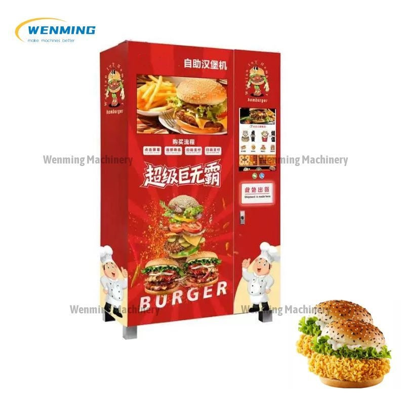 Smart Fast Food Hamburger Vending Machine