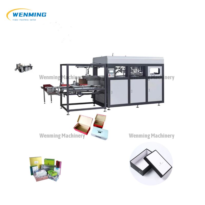 High Productivity Carton Formers Fully Automatic Carton Box Making Mac ...