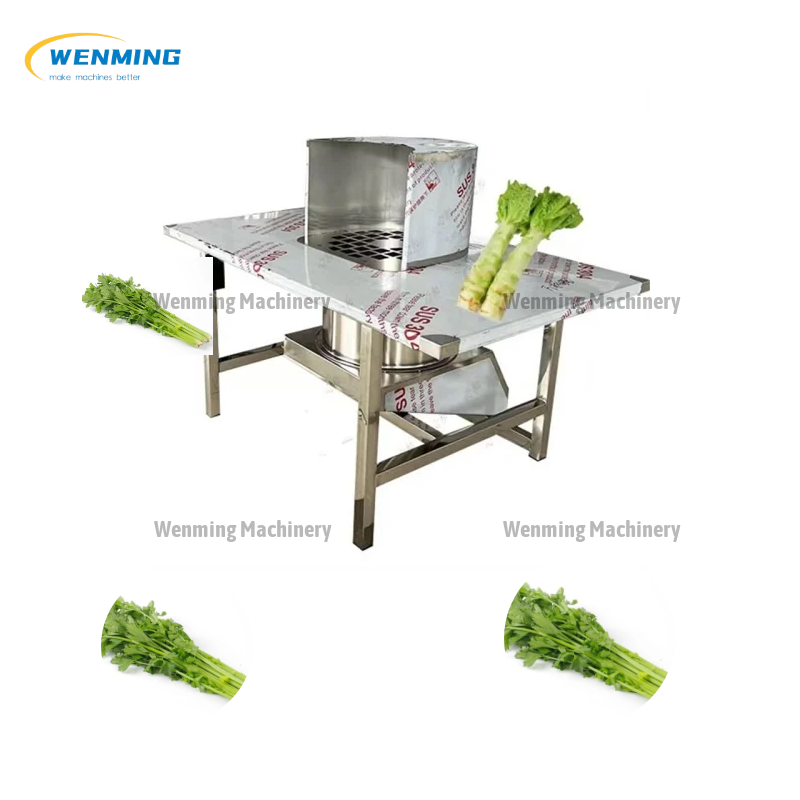 Celery Leaf Removing Machine