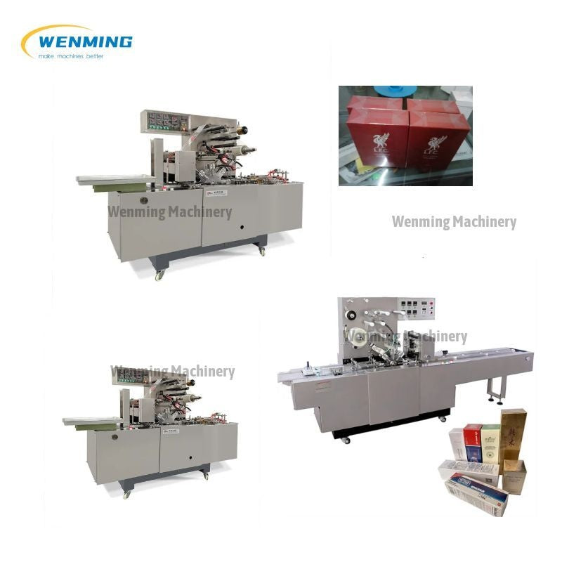 Electric Cigarette Box Wrap Packing Machine