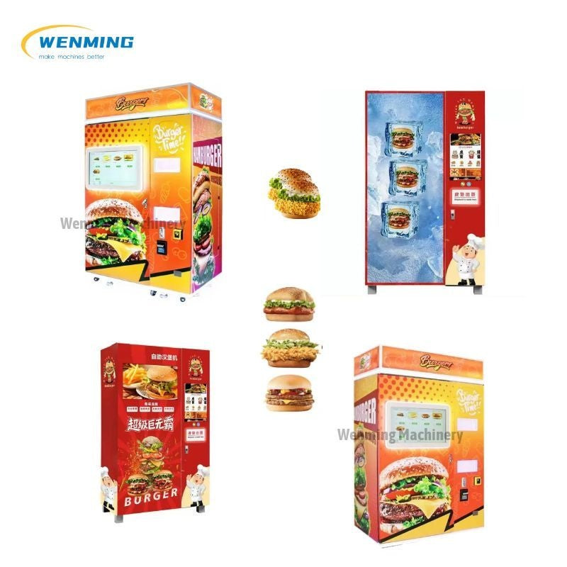 Smart Fast Food Hamburger Vending Machine