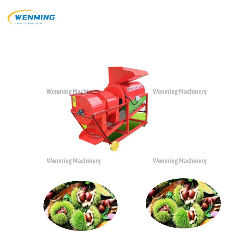 Spiny Chestnut Shell Peeling Machine 