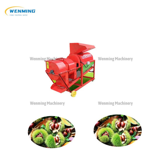 Chestnut Deburring Hulling Machine