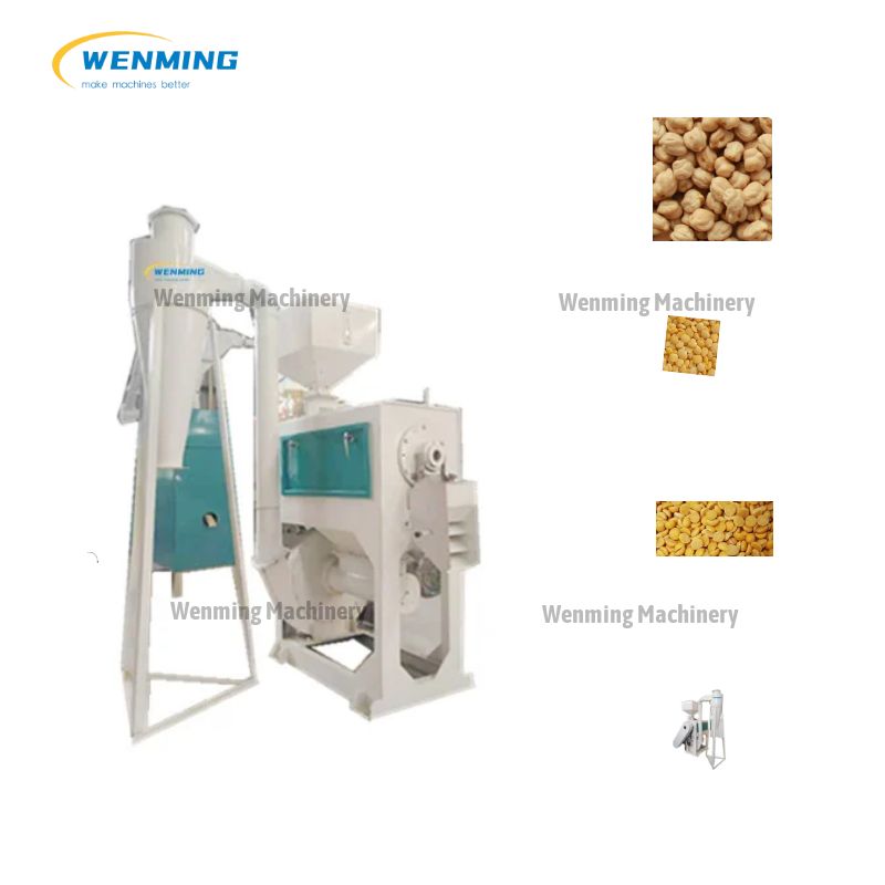 Chickpea Shelling and Peeling Machine